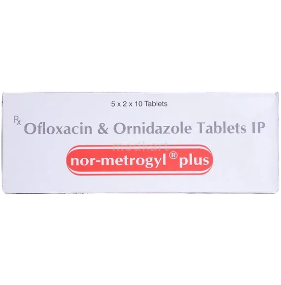 nor metrogyl plus tablet 10's